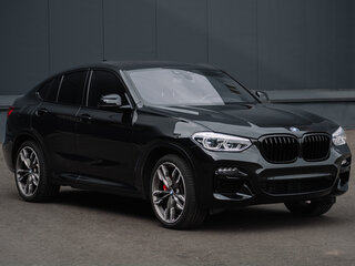 2021 BMW X4 M40i II (G02), чёрный, 4250000 рублей, вид 4