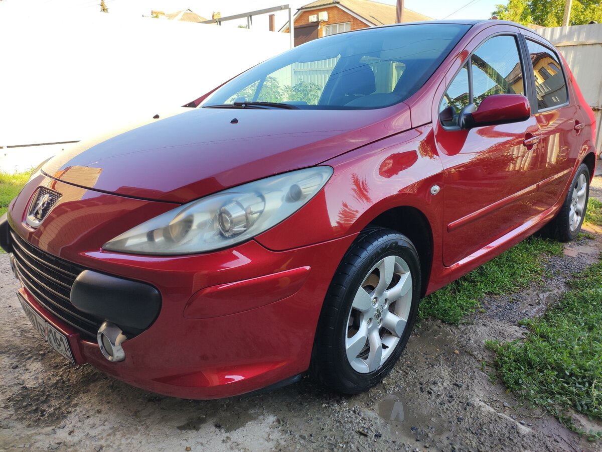 Р РѕР·РѕРІС‹Р№ Peugeot 307cc