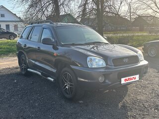 2004 Hyundai Santa Fe I, синий, 450000 рублей, вид 1