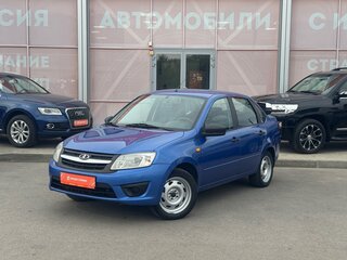 2016 Lada (ВАЗ) Granta I, синий, 610000 рублей, вид 1