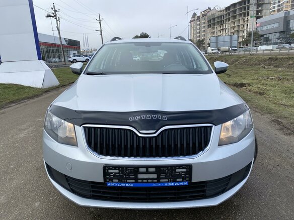 2013 Skoda Octavia III (A7), серебристый - вид 1
