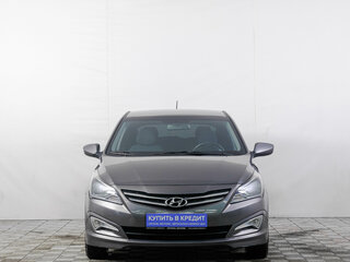 2015 Hyundai Solaris I Рестайлинг, серый, 999000 рублей, вид 1