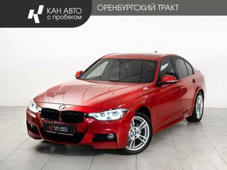 2018 BMW 3 серии 320i xDrive VI (F3x) Рестайлинг, красный, 2350000 рублей, вид 1