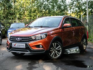 2019 Lada (ВАЗ) Vesta SW Cross I, оранжевый, 1199000 рублей, вид 1