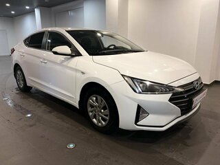 2019 Hyundai Elantra VI (AD) Рестайлинг, белый, 1265000 рублей, вид 1