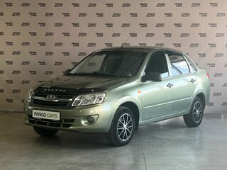2013 Lada (ВАЗ) Granta I, зелёный, 610000 рублей, вид 1