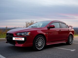 2008 Mitsubishi Lancer X, красный, 1250000 рублей, вид 1