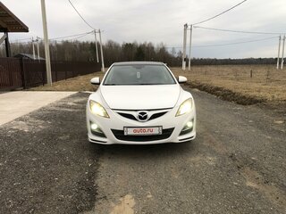 2012 Mazda 6 II (GH) Рестайлинг, белый, 970000 рублей, вид 1