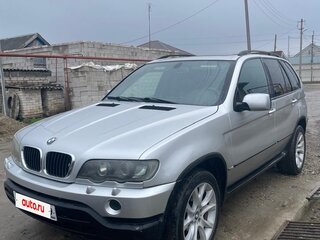 2000 BMW X5 4.4i I (E53), серебристый, 680000 рублей, вид 1