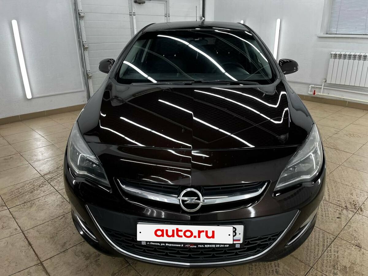Opel Astra J Рестайлинг
