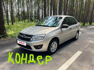 2016 Lada (ВАЗ) Granta I, серебристый, 480000 рублей, вид 1