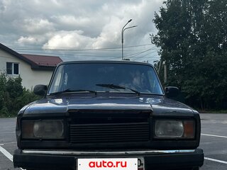 2000 Lada (ВАЗ) 2107, фиолетовый, 45000 рублей, вид 1