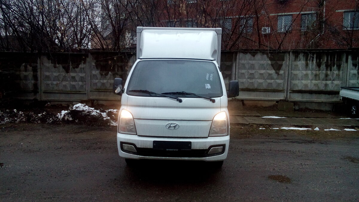 Hyundai porter белый
