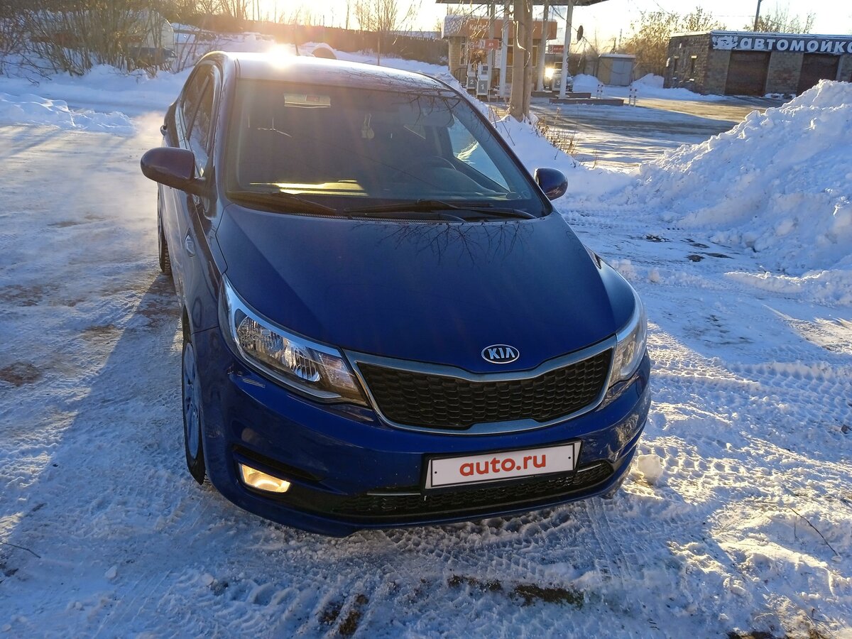 Купить б/у Kia Rio III Рестайлинг 1.6 AT (123 л.с.) бензин автомат в ...