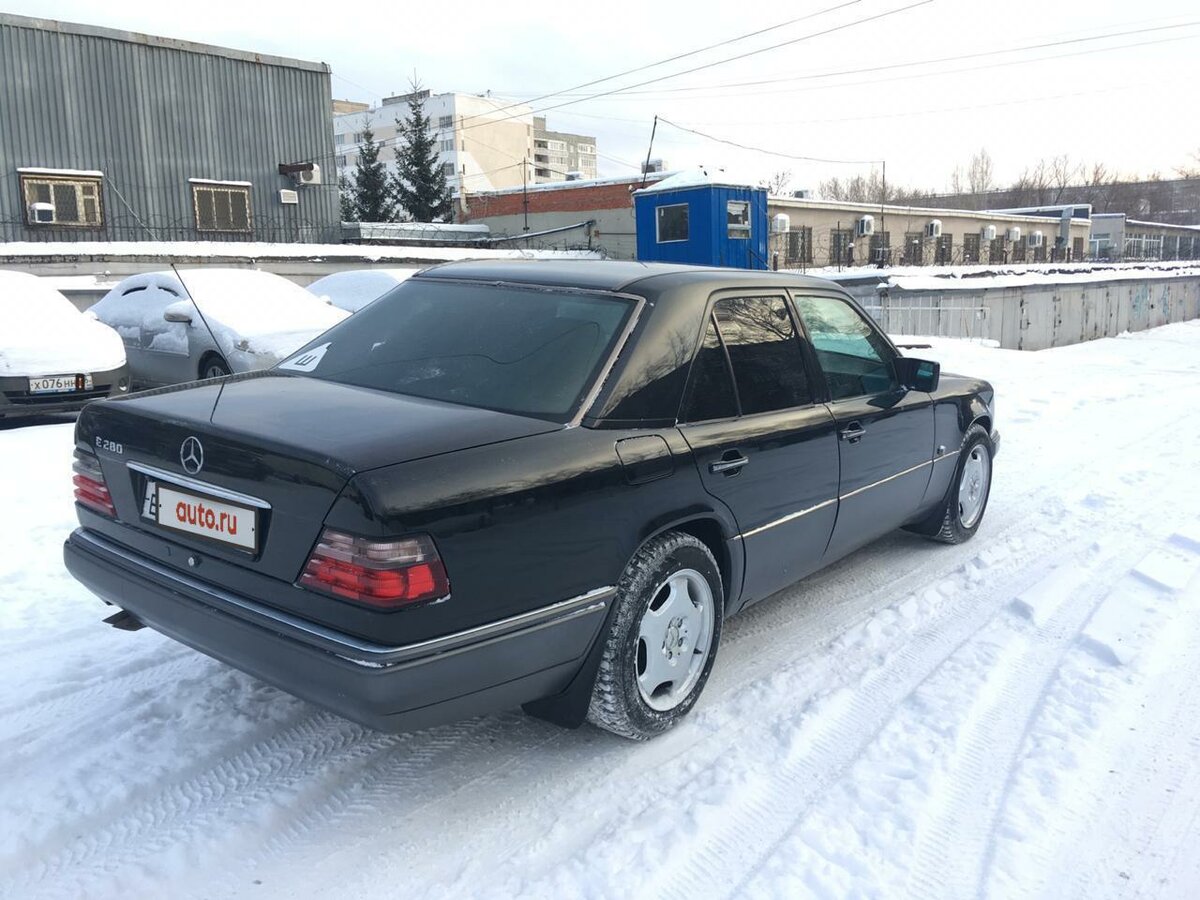 Мерседес w124 черный