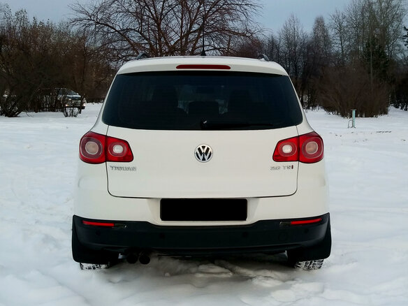 2010 Volkswagen Tiguan I, белый - вид 3