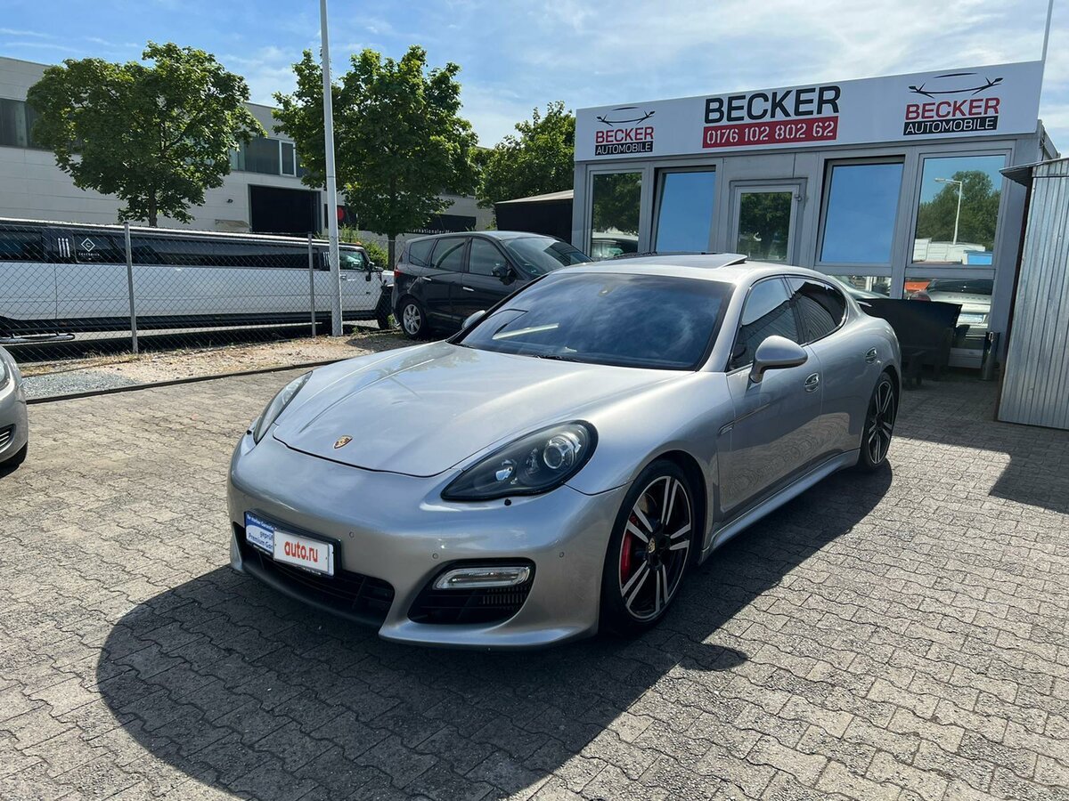 Купить б/у Porsche Panamera I Turbo 4.8 AMT (500 л.с.) 4WD бензин робот ...