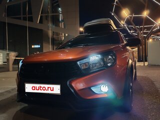 2019 Lada (ВАЗ) Vesta SW Cross I, оранжевый, 975000 рублей, вид 1