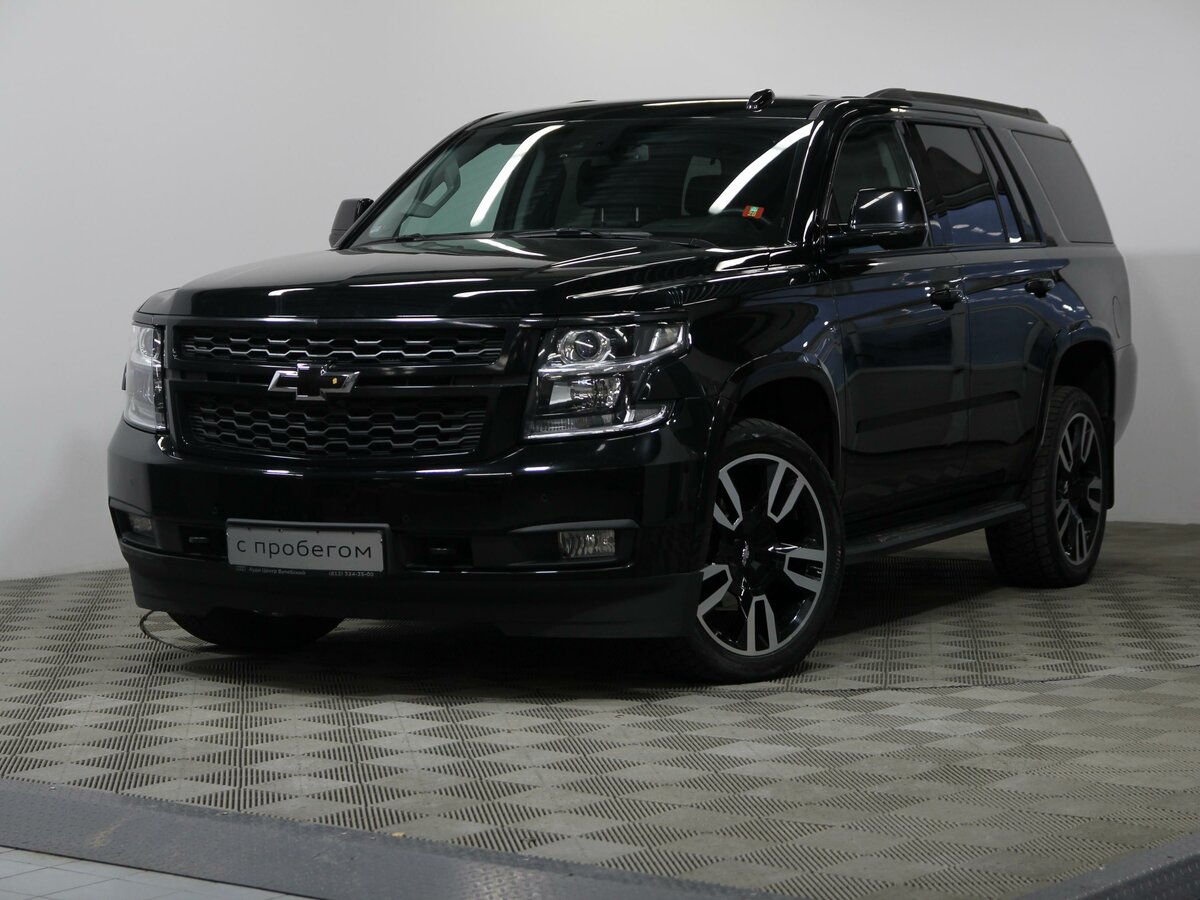 Chevrolet tahoe черный