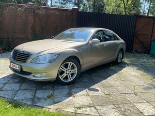 2007 Mercedes-Benz S-Класс 350 Long V (W221), золотистый, 1850000 рублей, вид 1