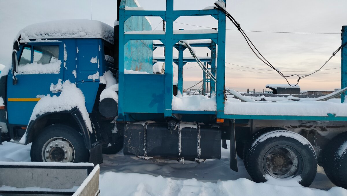 Камаз 5320 синий