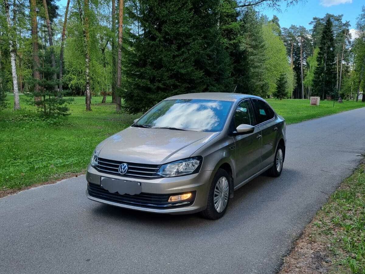 Купить б/у Volkswagen Polo V Рестайлинг 1.6 AT (110 л.с.) бензин ...