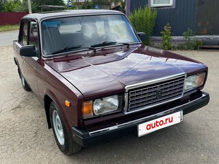 2005 Lada (ВАЗ) 2107, пурпурный, 300000 рублей, вид 1