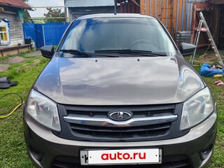 2016 Lada (ВАЗ) Granta I, коричневый, 430000 рублей, вид 1