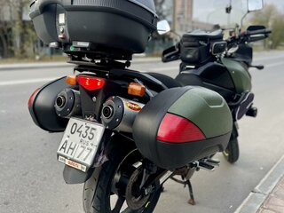 2005 Suzuki V-Strom 1000, зелёный, 550000 рублей, вид 5