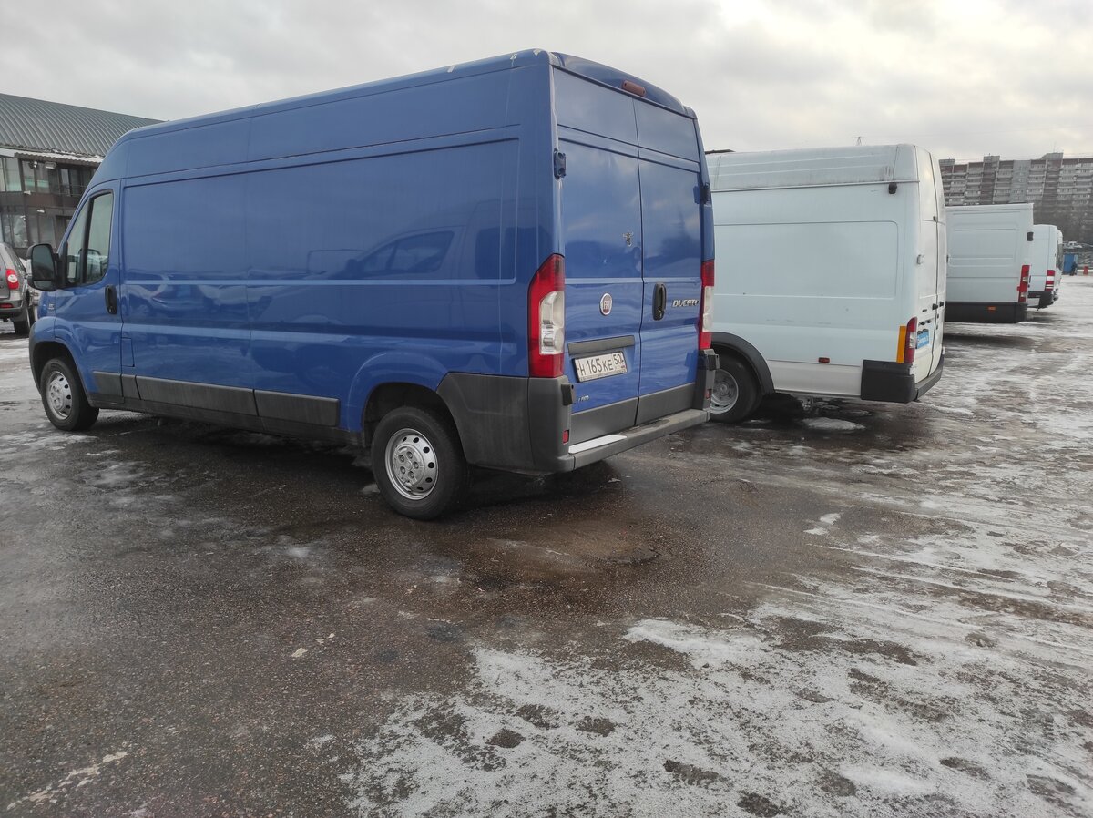Fiat цельнометаллический фургон