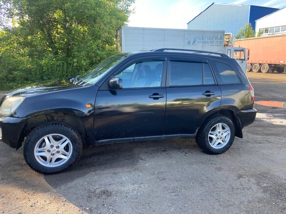 2007 Chery Tiggo (T11) I, чёрный, 350000 рублей - вид 3