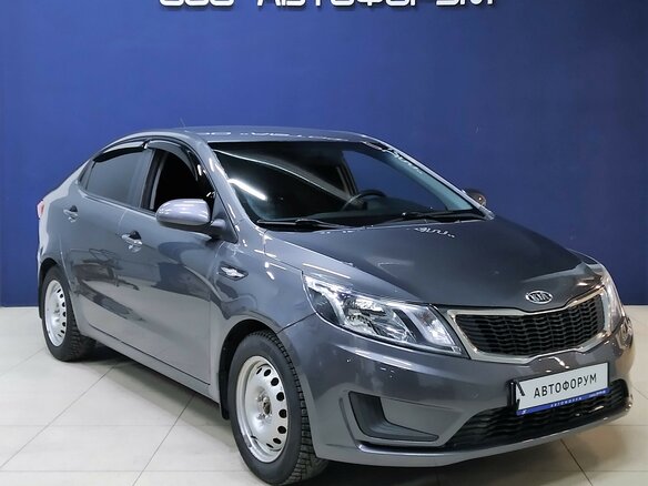 2012 Kia Rio III, серебристый