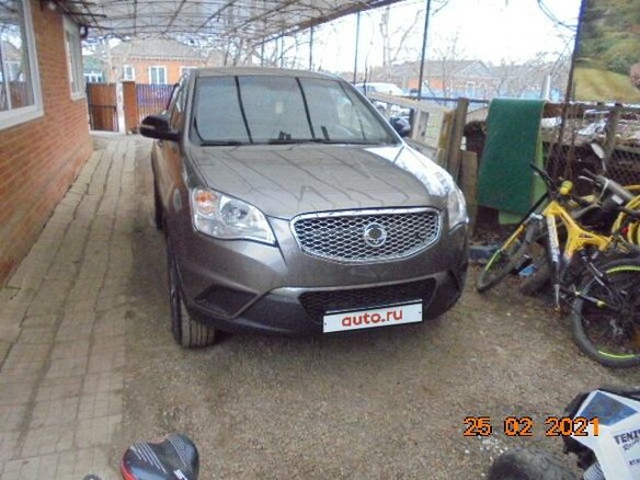 2013 SsangYong Actyon II, серый