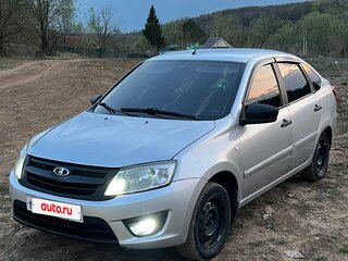 2015 Lada (ВАЗ) Granta I, серебристый, 360000 рублей, вид 1
