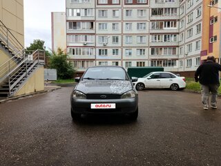 2011 Lada (ВАЗ) Kalina I, серый, 110000 рублей, вид 1