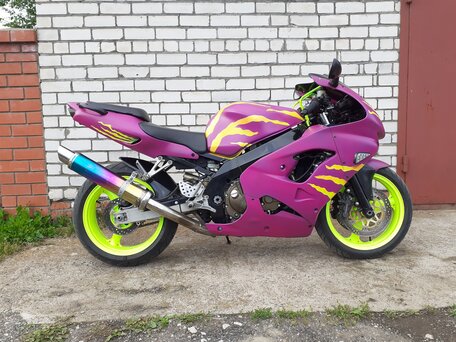 ラクビ Купить б/у Kawasaki ZX-9R Ninja карбюратор 6 передач в