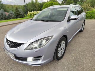 2008 Mazda 6 II (GH), голубой, 575000 рублей, вид 1