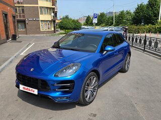 2014 Porsche Macan Turbo I, синий, 3750000 рублей, вид 1