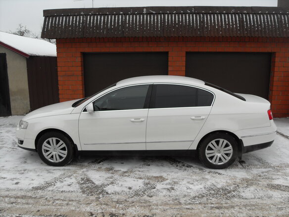 2008 Volkswagen Passat B6, белый - вид 7