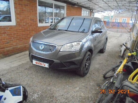 2013 SsangYong Actyon II, серый - вид 1