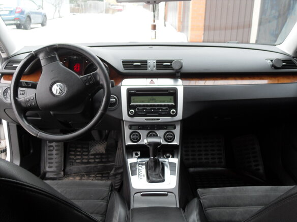 2008 Volkswagen Passat B6, белый - вид 10