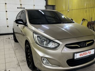 2014 Hyundai Solaris I, серый, 910000 рублей, вид 1