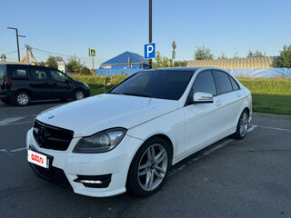 2013 Mercedes-Benz C-Класс 180 III (W204) Рестайлинг, белый, 949990 рублей, вид 1