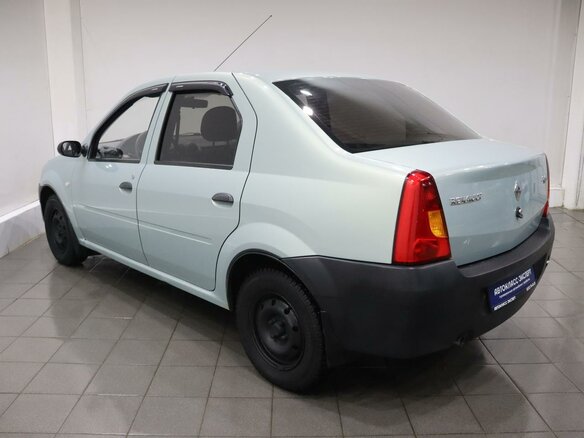 2008 Renault Logan I, зелёный - вид 3