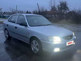 2007 Hyundai Accent ТагАЗ II, серебристый, 265000 рублей, вид 1