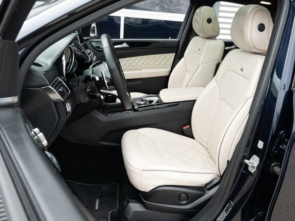 2015 Mercedes-Benz GLE 450 AMG I (W166), синий, 4090000 рублей - вид 9