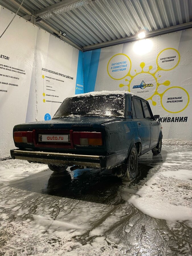 Ваз 2105 зеленый сад