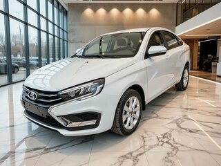 2026 Lada (ВАЗ) Vesta I Рестайлинг (NG), белый, 1860000 рублей, вид 1