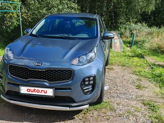 2017 Kia Sportage IV, синий, 1750000 рублей, вид 1