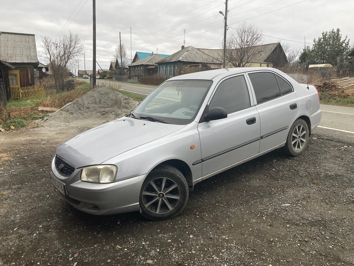 Купить б/у Hyundai Accent II ТагАЗ 1.5 MT (102 л.с.) бензин механика в ...